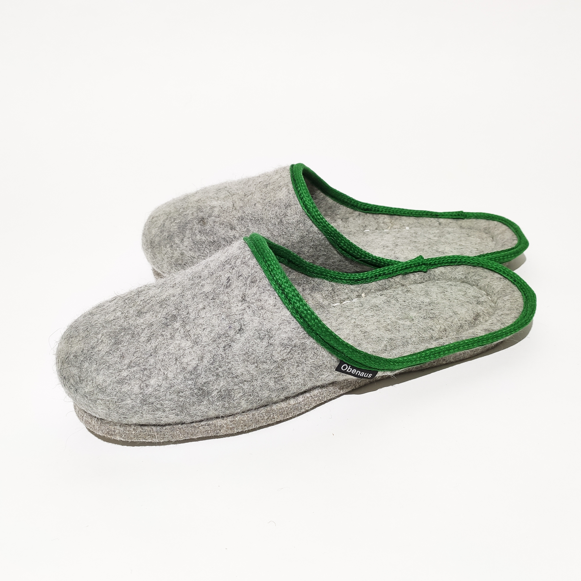 Pantoffel – Grau | Borte Gruen