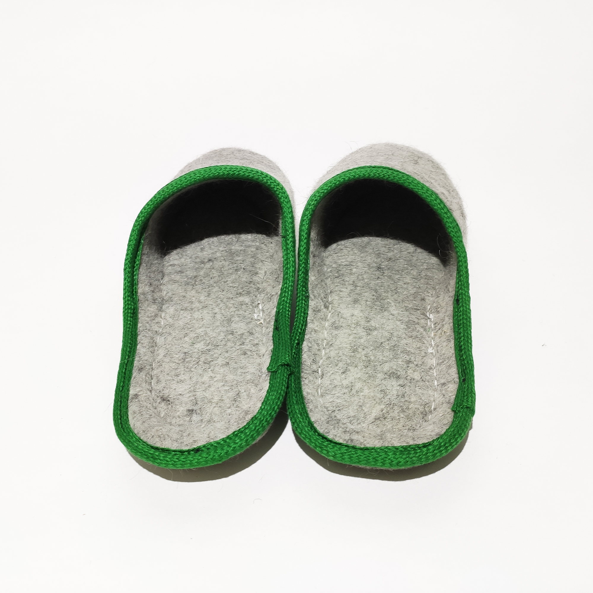 Pantoffel – Grau | Borte Gruen – Bild 2