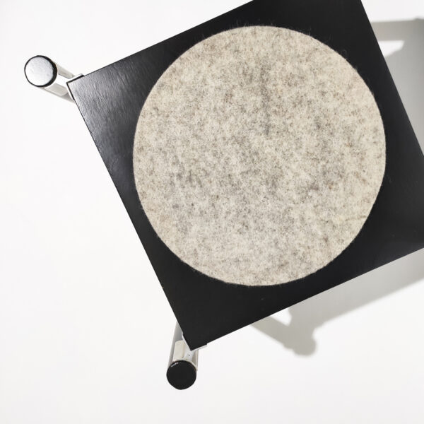 Sitzauflage | weich | grau meliert