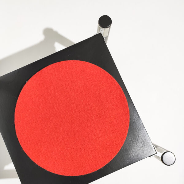 Sitzauflage | weich | orange meliert