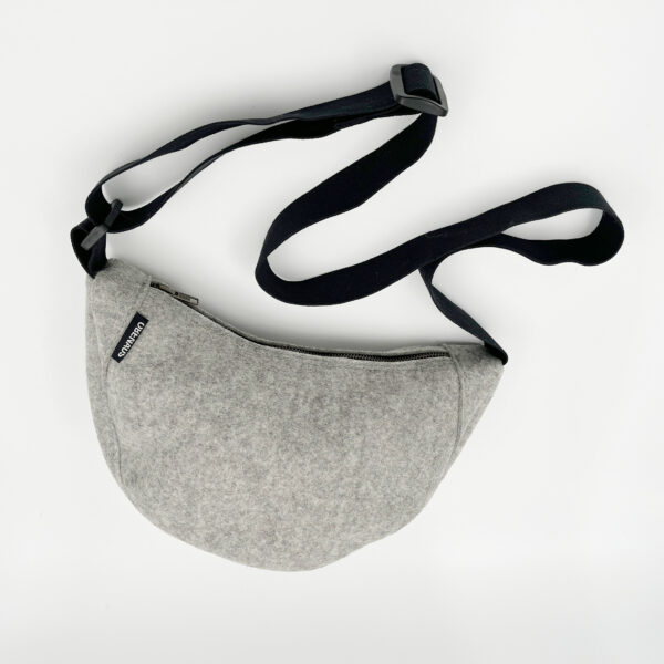 Moonbag – Grau – Gurt Schwarz