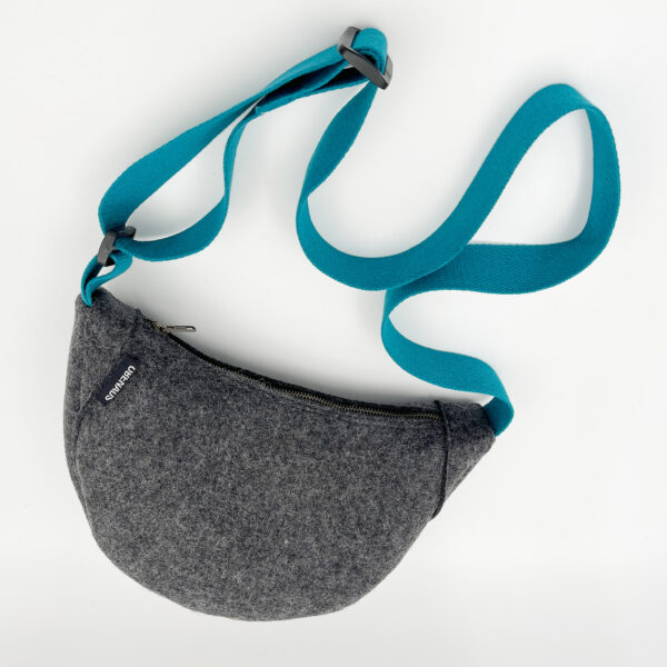 Moonbag – Anthrazit – Gurt Petrol