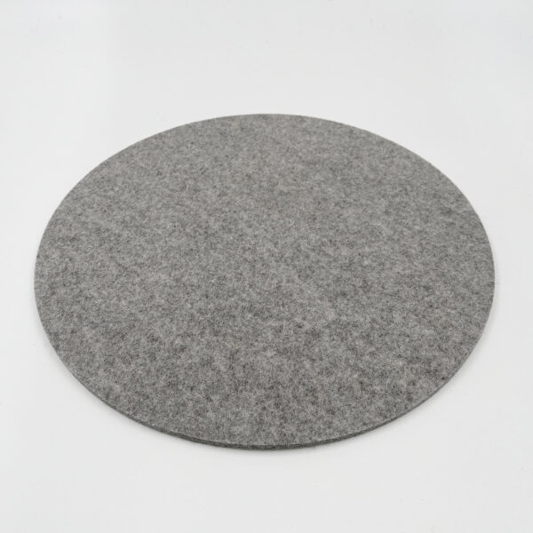 Sitzauflage | mittelweich | hellgrau meliert