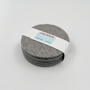 Untersetzer – Mittelweich | Grau