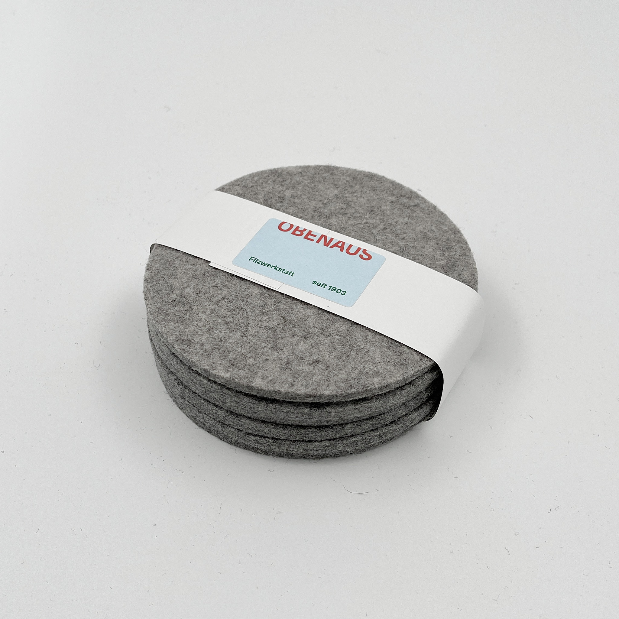 Untersetzer – Mittelweich | Grau