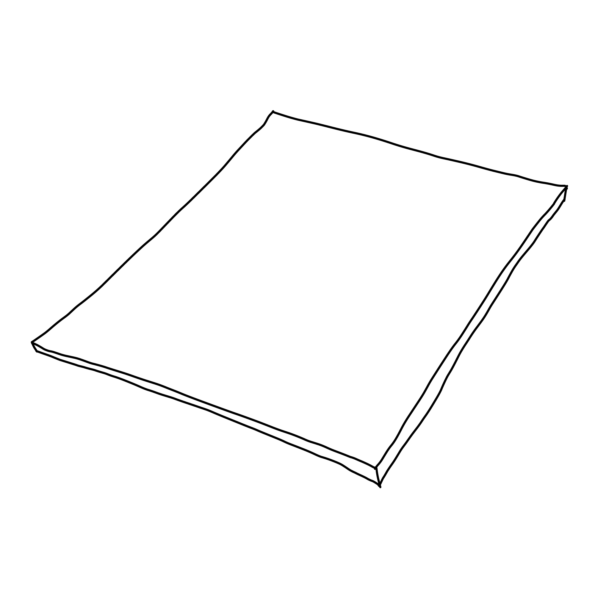 Sitzauflage | weich | grau meliert | quadratisch – Bild 3